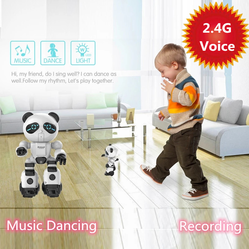 Intelligent Smart Voice Robot With Dancing Music Recording Function Can Play With Kid Fourth Phase Flash Light Effect Adult Gift, White
Intelligent Smart Voice Robot With Dancing Music Recording Function Can Play With Kid Fourth Phase Flash Light Effect Adult Gift, White