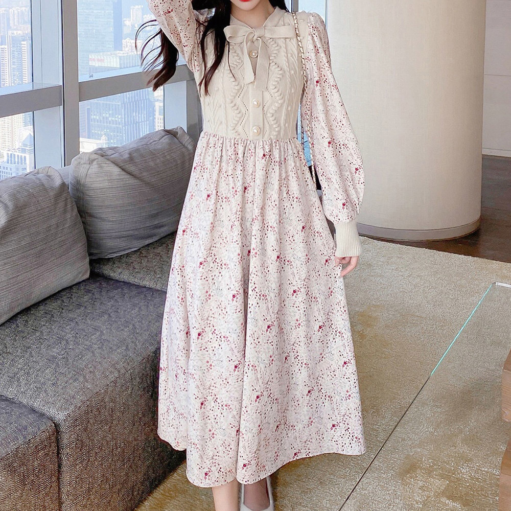 2021 New Version of Japanese Autumn and Winter Clothing Temperament Picture Back Bow Knitting Printing Round Neck Long Sleeve 2n6i, Brown
2021 New Version of Japanese Autumn and Winter Clothing Temperament Picture Back Bow Knitting Printing Round Neck Long Sleeve 2n6i, Brown