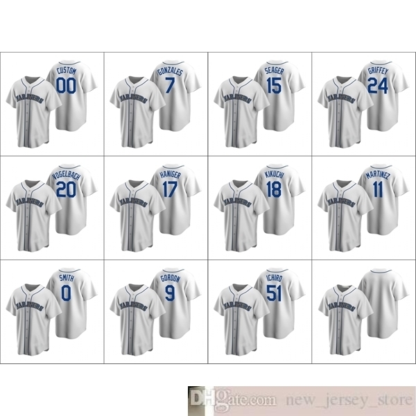 2020 Baseball Men #11 Edgar Martinez 24 Ken Griffey 51 Ichiro Suzuki SMITH Custom Women Youth White Cooperstown Collection Home Jersey, Blue;black
2020 Baseball Men #11 Edgar Martinez 24 Ken Griffey 51 Ichiro Suzuki SMITH Custom Women Youth White Cooperstown Collection Home Jersey, Blue;black