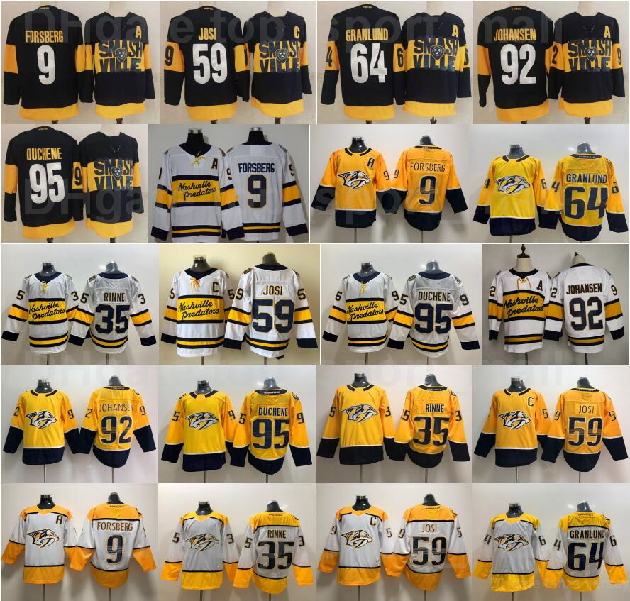 Nashville Predators 59 Roman Josi Jersey Hockey 35 Pekka Rinne 9 Filip Forsberg 92 Ryan Johansen 95 Matt Duchene 64 Mikael Granlund Stadium Series Winter Classic, Black
Nashville Predators 59 Roman Josi Jersey Hockey 35 Pekka Rinne 9 Filip Forsberg 92 Ryan Johansen 95 Matt Duchene 64 Mikael Granlund Stadium Series Winter Classic, Black