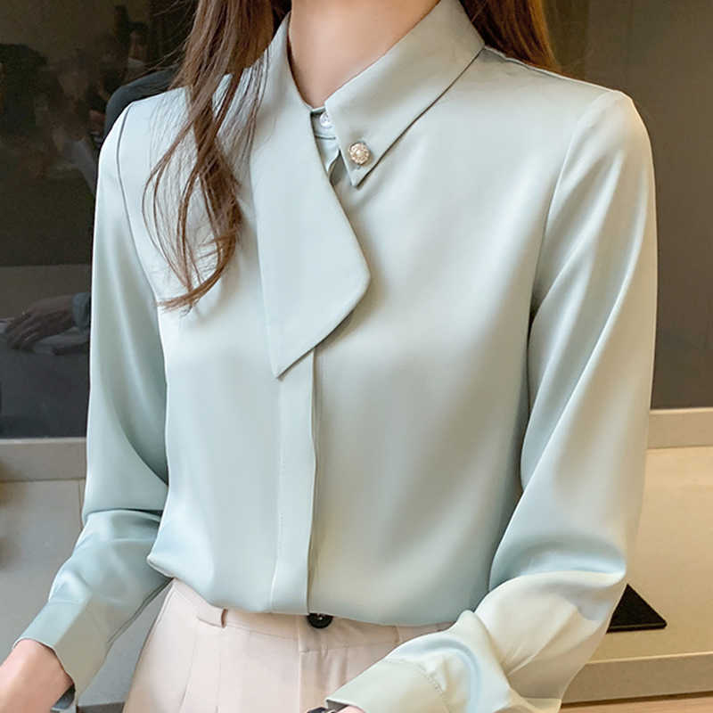 Blouses Femme Long Sleeve Chiffon Blouse Shirt Blouse Women Blusas Mujer De Moda Turn Down Collar Blouse Tops Blusas E234 210602, White
Blouses Femme Long Sleeve Chiffon Blouse Shirt Blouse Women Blusas Mujer De Moda Turn Down Collar Blouse Tops Blusas E234 210602, White