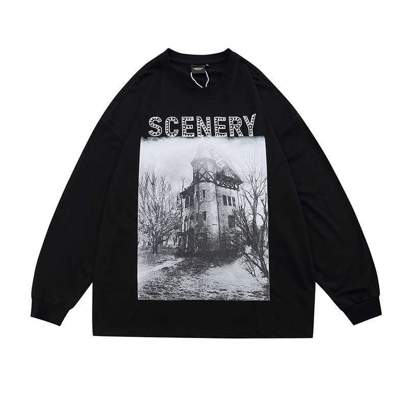 Autumn and winter 2021 new long sleeve T-shirt hip hop dark street style round neck Pullover men's sweater, Brown
Autumn and winter 2021 new long sleeve T-shirt hip hop dark street style round neck Pullover men's sweater, Brown