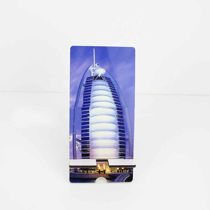 2021 Sublimation Phone Stand Holder Crafts Wooden DIY Pattern Photo Blank Home Ornaments RRD7032 Free shipping