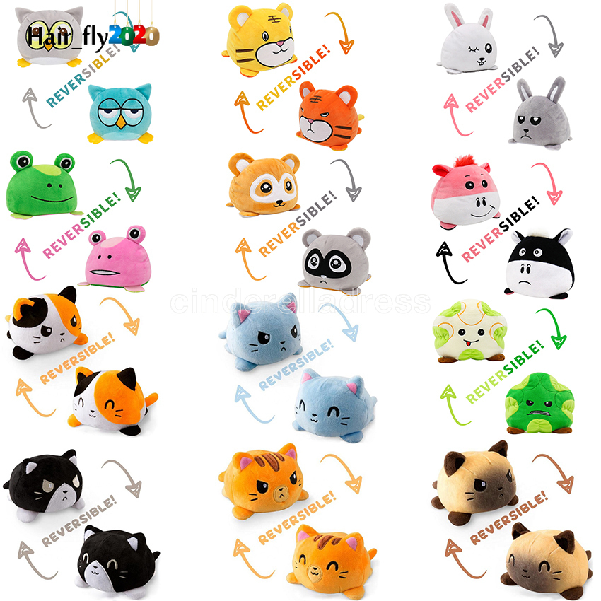 Double-Sided Flip Cat Sea dog Plush Reversible Stuffed Toy Soft Animal Home Accessories Cute Animal Doll Children Companion Gift HT12
Double-Sided Flip Cat Sea dog Plush Reversible Stuffed Toy Soft Animal Home Accessories Cute Animal Doll Children Companion Gift HT12