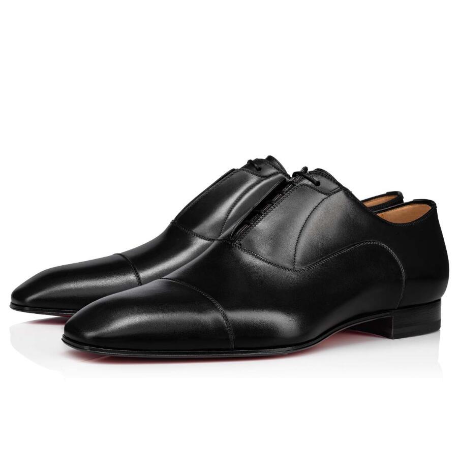 Elegant Gentleman Greghost Loafer Shoes Red Bottom Oxford Men's Walking Party Wedding Dress Black Calfskin Leather Moccasin Flat EU35-47
Elegant Gentleman Greghost Loafer Shoes Red Bottom Oxford Men's Walking Party Wedding Dress Black Calfskin Leather Moccasin Flat EU35-47