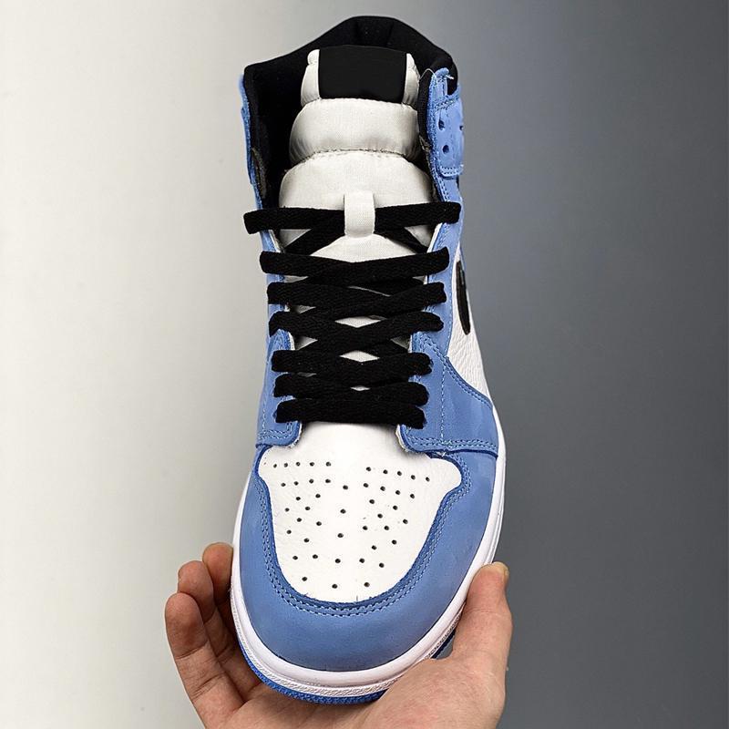 High OG 1 UNC Black White University Blue Shoes Jumpman Womens Basketball Mens Sports Sneakers With Box Size 40-47.565PEP4VD
High OG 1 UNC Black White University Blue Shoes Jumpman Womens Basketball Mens Sports Sneakers With Box Size 40-47.565PEP4VD