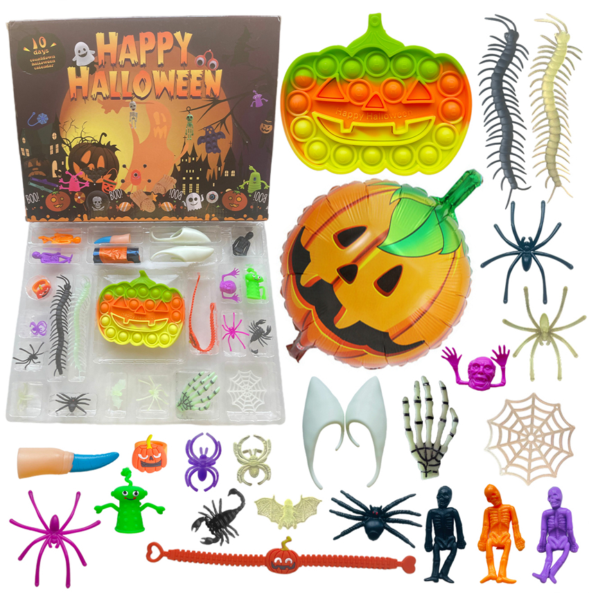 Stock 24pcs/set Kids Halloween Fidget Toy Advent Calendar Blind Box 11 Styles Stress Reliever Bubble Christmas Scary Horror Toys ZZA3344 Fast Send 3-7 Days
Stock 24pcs/set Kids Halloween Fidget Toy Advent Calendar Blind Box 11 Styles Stress Reliever Bubble Christmas Scary Horror Toys ZZA3344 Fast Send 3-7 Days