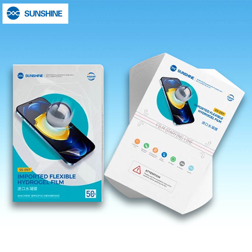 50Pcs SUNSHINE SS-057 Flexible Hydrogel Membrane SS-890C Cutting Machine Cutter Sheet Plotter Screen Protector
50Pcs SUNSHINE SS-057 Flexible Hydrogel Membrane SS-890C Cutting Machine Cutter Sheet Plotter Screen Protector