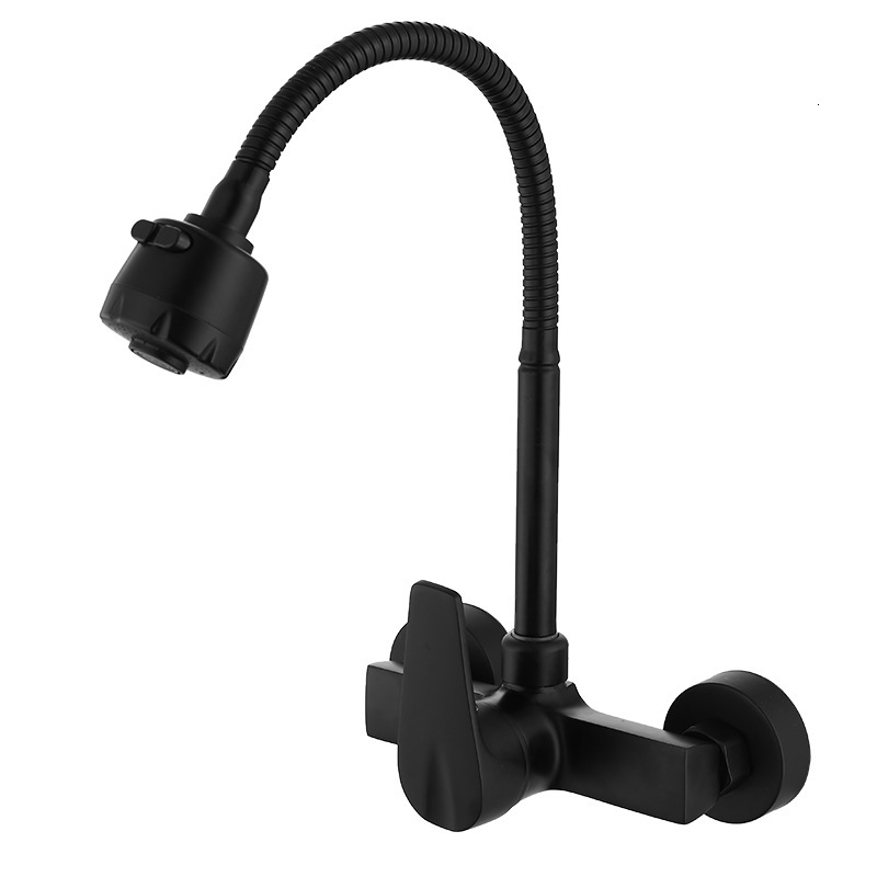 2021 New Faucet Wall Mounted Kitchen Single Handle Brass Material Black Swivel Sink Mixer Tap Clnn
2021 New Faucet Wall Mounted Kitchen Single Handle Brass Material Black Swivel Sink Mixer Tap Clnn