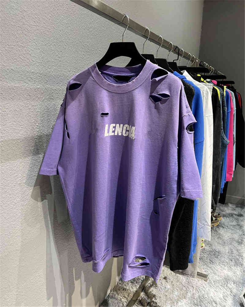 Men's Hoodies & Sweatshirts High version 22ss early spring art hole letter crack OS couple Paris loose Short Sleeve T-Shirt Tee EMJR, Xiang yu zi
Men's Hoodies & Sweatshirts High version 22ss early spring art hole letter crack OS couple Paris loose Short Sleeve T-Shirt Tee EMJR, Xiang yu zi
