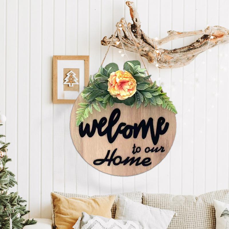 Christmas Decorations Wooden Door Hanging Fashion Garland Decor Welcome To Our Home Family Ornament  Navidad
Christmas Decorations Wooden Door Hanging Fashion Garland Decor Welcome To Our Home Family Ornament  Navidad
