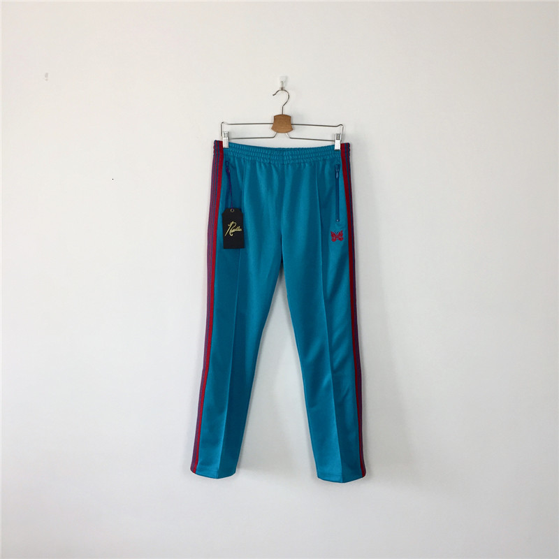2021 New Poly Smooth Track Sweatpants Men Women Hip Hop Needles Straight Red Butterfly Embroidery Awge Pants Ifyg, 11
2021 New Poly Smooth Track Sweatpants Men Women Hip Hop Needles Straight Red Butterfly Embroidery Awge Pants Ifyg, 11