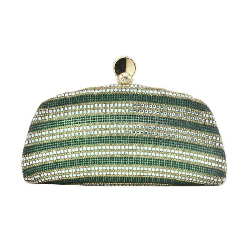 Evening Bags Style Ladies Bag Horizontal Stripe Decoration Rhinestone Wedding Handbag Clutch
Evening Bags Style Ladies Bag Horizontal Stripe Decoration Rhinestone Wedding Handbag Clutch