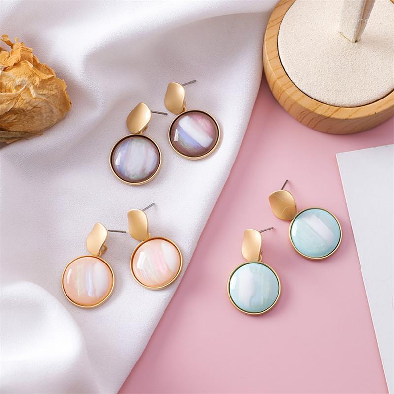 Simple Korean Irregular Disc Round Drop Earrings For Women Fashion Geometric Sweet Abstract Texture Circle Pendant Dangle & Chandelier, Silver 
Simple Korean Irregular Disc Round Drop Earrings For Women Fashion Geometric Sweet Abstract Texture Circle Pendant Dangle & Chandelier, Silver