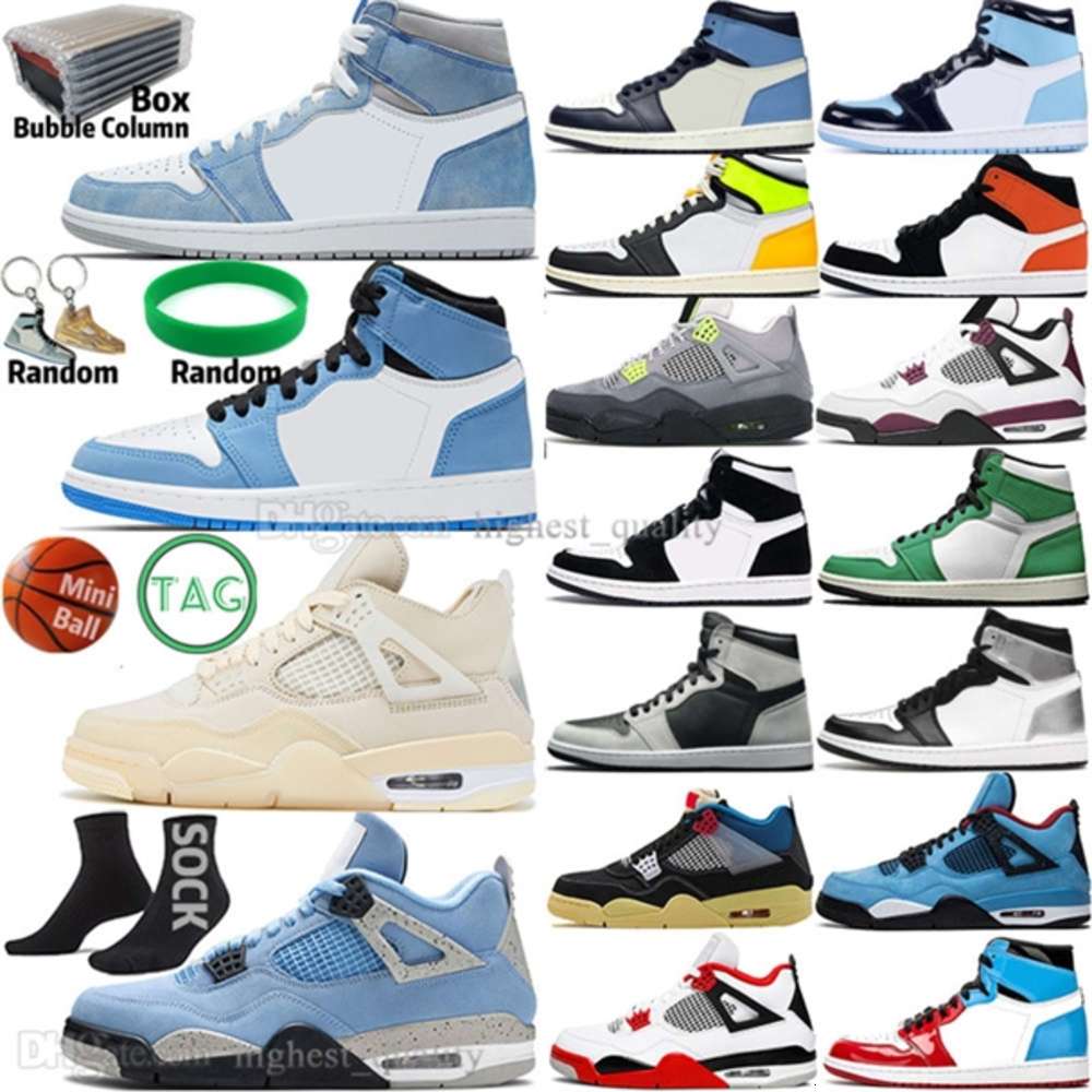 Hyper Royal University Blue 1 1s Mens Basketball Shoes 4 4s Sail Obsidian UNC Silver Toe Black Cat Bred Pure Money fish Fire Red Men sosai
Hyper Royal University Blue 1 1s Mens Basketball Shoes 4 4s Sail Obsidian UNC Silver Toe Black Cat Bred Pure Money fish Fire Red Men sosai