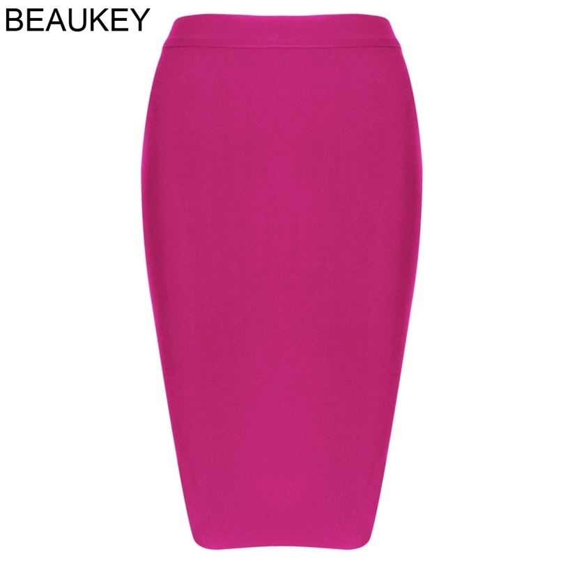 BEAUKEY Fuchsia Women Bandage Skirt Solid Wear To Work For Lady Fashion Knee Length Bodycon Plus Size XL 210629, Royal blue
BEAUKEY Fuchsia Women Bandage Skirt Solid Wear To Work For Lady Fashion Knee Length Bodycon Plus Size XL 210629, Royal blue