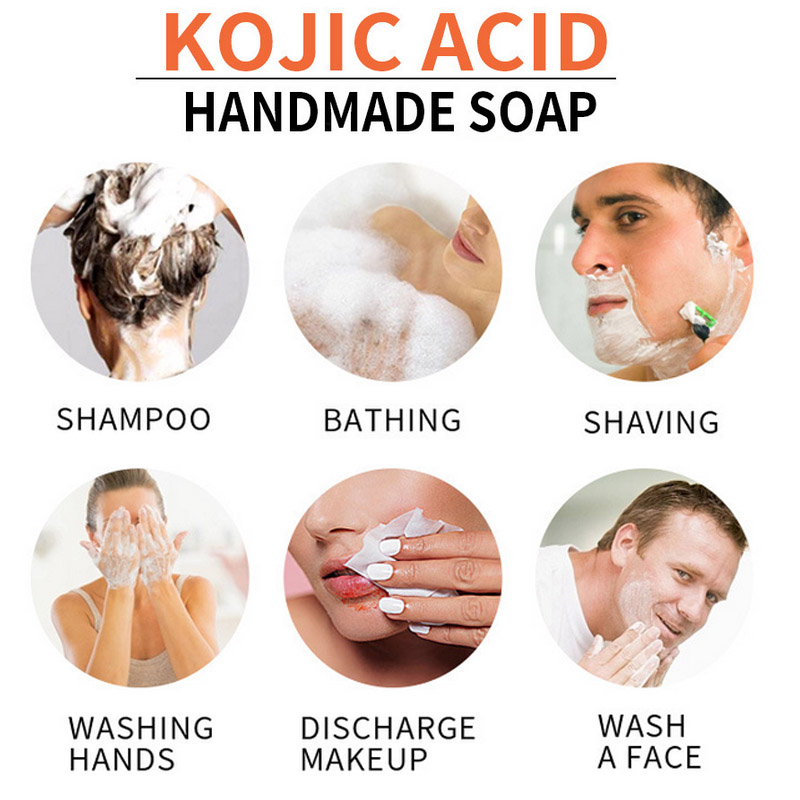 Kojic Acid Glutathion Skin Whitening Soap Dark Black Skin Lightening Soap Kojic Acid Glycerin Brighten Face Body Skin Bleaching
Kojic Acid Glutathion Skin Whitening Soap Dark Black Skin Lightening Soap Kojic Acid Glycerin Brighten Face Body Skin Bleaching