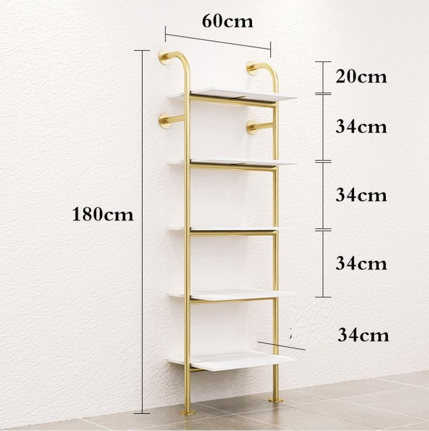 Wall clothing store display rack Commercial Furniture wallhanging women's cloth racks children's clothes shop hanger