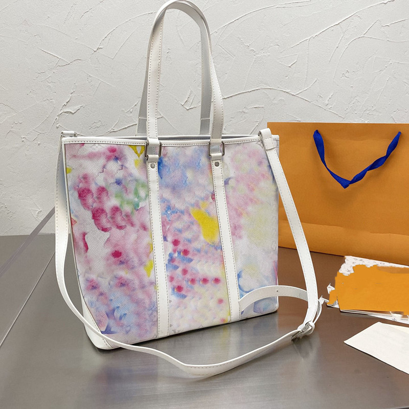 shopping watercolor Handbags Designer bags colorful Fashion Shoulder large Luxury Brand totes High Quality purse mobile phone bag print Wome 
shopping watercolor Handbags Designer bags colorful Fashion Shoulder large Luxury Brand totes High Quality purse mobile phone bag print Wome