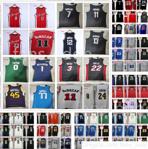75th Mens's NBA's Jersey 6 LeBron 3 Davis Stephen 30 Curry 34 Antetokounmpo 11 Drozan 2 Ball 77 Doncic 22 Butler Adebayo 4 Rose Yo, Black;red
75th Mens's NBA's Jersey 6 LeBron 3 Davis Stephen 30 Curry 34 Antetokounmpo 11 Drozan 2 Ball 77 Doncic 22 Butler Adebayo 4 Rose Yo, Black;red