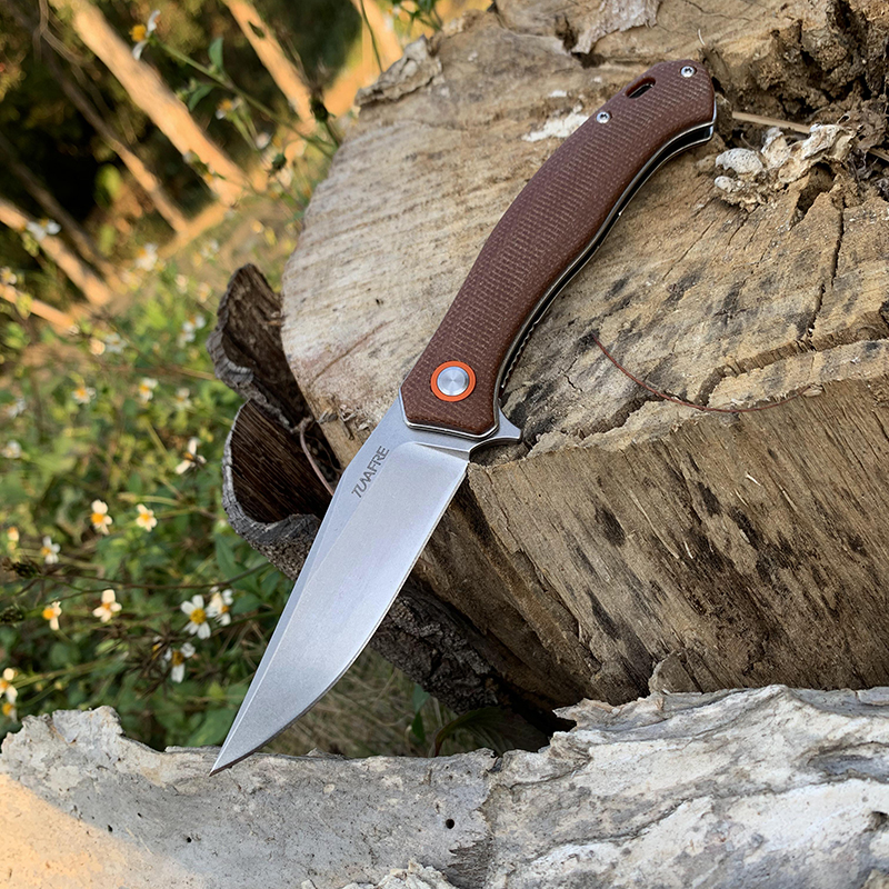 TUNAFIRE Folding Knife D2 blade stone wash Outdoor Survival Hunting Fishing Climbing Pocket Knife Fruit Cutter EDC Tools
TUNAFIRE Folding Knife D2 blade stone wash Outdoor Survival Hunting Fishing Climbing Pocket Knife Fruit Cutter EDC Tools