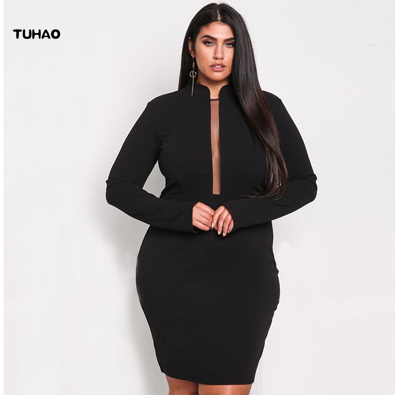 Casual Dresses Plus Large Size 3XL Formal Dress Big Women Sexy Black Elegant Evening Party Long Sleeve Clothing BC115
Casual Dresses Plus Large Size 3XL Formal Dress Big Women Sexy Black Elegant Evening Party Long Sleeve Clothing BC115