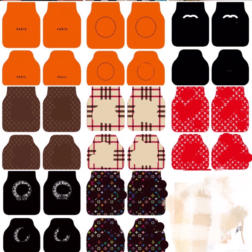 Designer Car Mat Carpets 4 Piece Set Letter Printed Auto Floor Mats Non Slip Universal Protector Cars Rugs Carpet Decoration, Customize
Designer Car Mat Carpets 4 Piece Set Letter Printed Auto Floor Mats Non Slip Universal Protector Cars Rugs Carpet Decoration, Customize