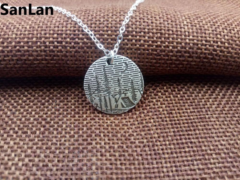 Pendant Necklaces 1pcs Lovely Fashion Nature Pine Tree Under The Moon Camping With House Necklace Lover Gift Woman SanLan
Pendant Necklaces 1pcs Lovely Fashion Nature Pine Tree Under The Moon Camping With House Necklace Lover Gift Woman SanLan