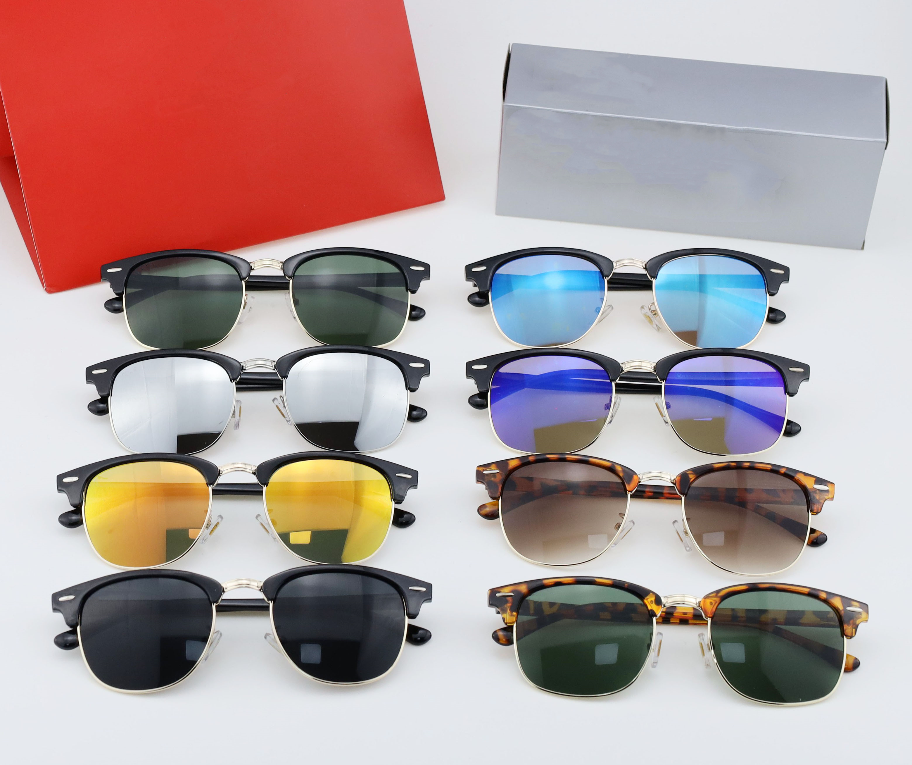 Fashion exquisite sunglasses ladies and men polarized UV protection classic#11, White;black
Fashion exquisite sunglasses ladies and men polarized UV protection classic#11, White;black