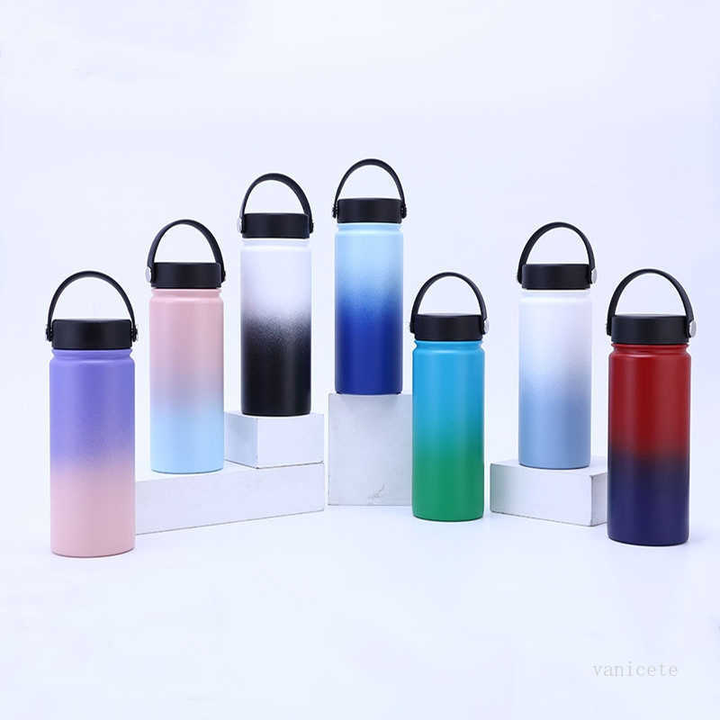 18oz Space Kettle 304 Stainless Steel Gradient Outdoor Sports Water Bottles Travel Portable Thermos Cup 13 Colors T500965
18oz Space Kettle 304 Stainless Steel Gradient Outdoor Sports Water Bottles Travel Portable Thermos Cup 13 Colors T500965