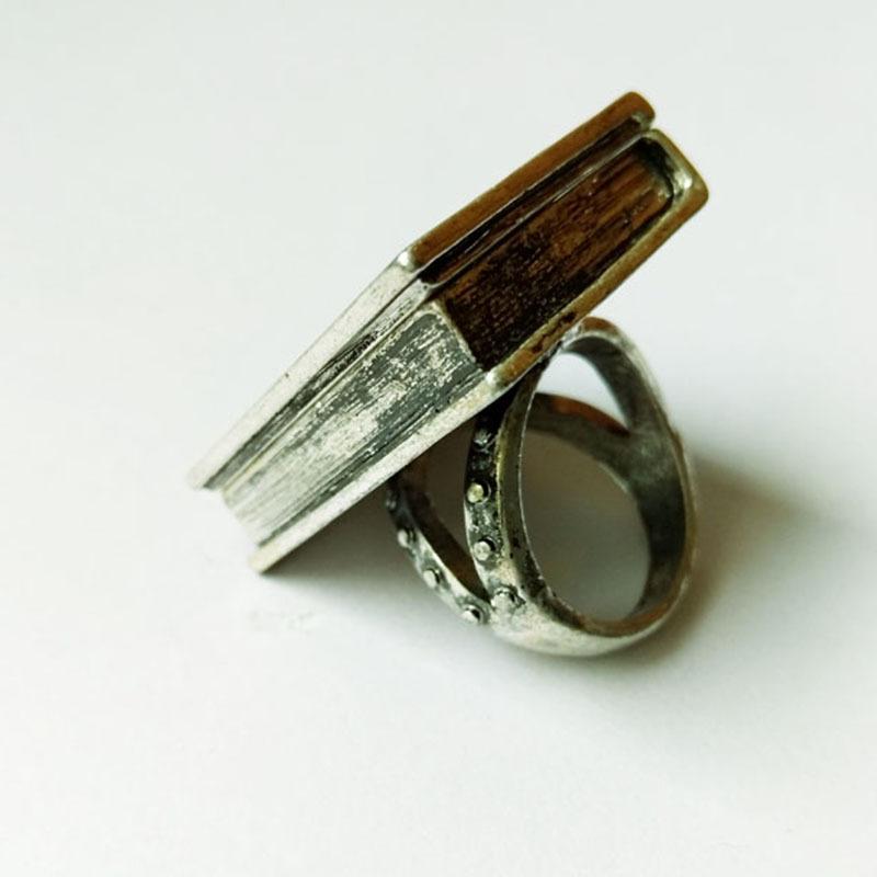 Cluster Rings Bible Book Carved Hollow Magnet Can Be Opened European And American Retro Style Jewelle
Cluster Rings Bible Book Carved Hollow Magnet Can Be Opened European And American Retro Style Jewelle