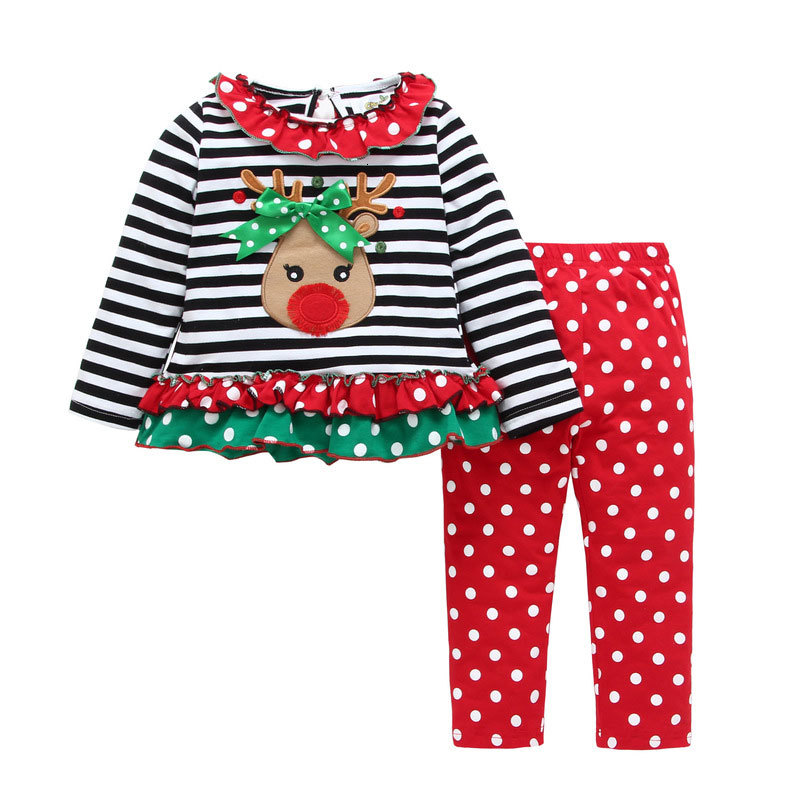 2021 New Christmas Kids Clothes Outfit Spring Autumn Toddler Girls Set Long Sleeve Striped Tops+pants Children Clothing Rn6g, Red
2021 New Christmas Kids Clothes Outfit Spring Autumn Toddler Girls Set Long Sleeve Striped Tops+pants Children Clothing Rn6g, Red