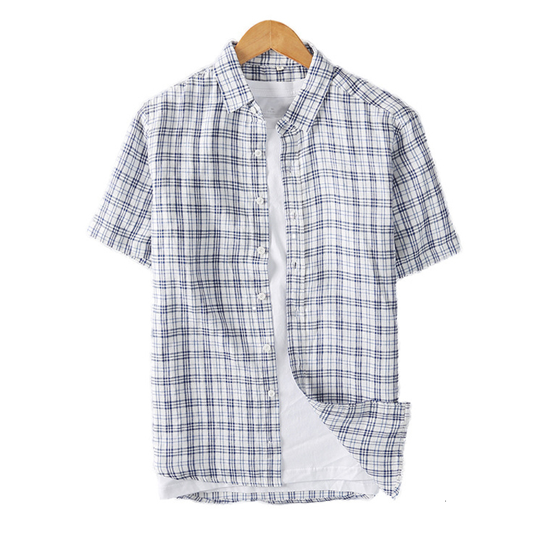 2021 New Short-sleeve Shirt Chess for Men Will See Casual Turn-down Collar Tops 95% Linen Fashion Japanese Men' Clothes S1ok, Cyan
2021 New Short-sleeve Shirt Chess for Men Will See Casual Turn-down Collar Tops 95% Linen Fashion Japanese Men' Clothes S1ok, Cyan