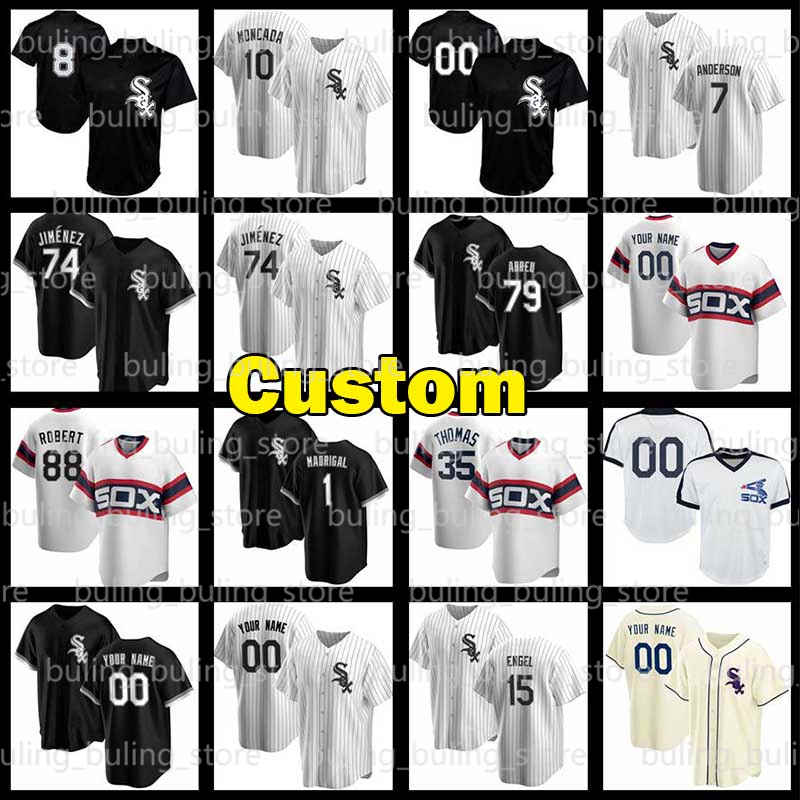 White Sox Jersey Chicago 74 Eloy Jiménez 8 Bo Jackson 10 Yoan Moncada 35 Frank Thomas 7 Tim Anderson Luis Robert Jimenez Baseball, Blue;black
White Sox Jersey Chicago 74 Eloy Jiménez 8 Bo Jackson 10 Yoan Moncada 35 Frank Thomas 7 Tim Anderson Luis Robert Jimenez Baseball, Blue;black