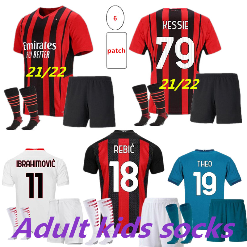 21/22 AC soccer jerseys milan BALR 2021 2022 IBRAHIMOVIC TONALI M.MAIGNAN REBIC THEO ÇALHANOGLU jersey Adult kids socks, Black;yellow
21/22 AC soccer jerseys milan BALR 2021 2022 IBRAHIMOVIC TONALI M.MAIGNAN REBIC THEO ÇALHANOGLU jersey Adult kids socks, Black;yellow