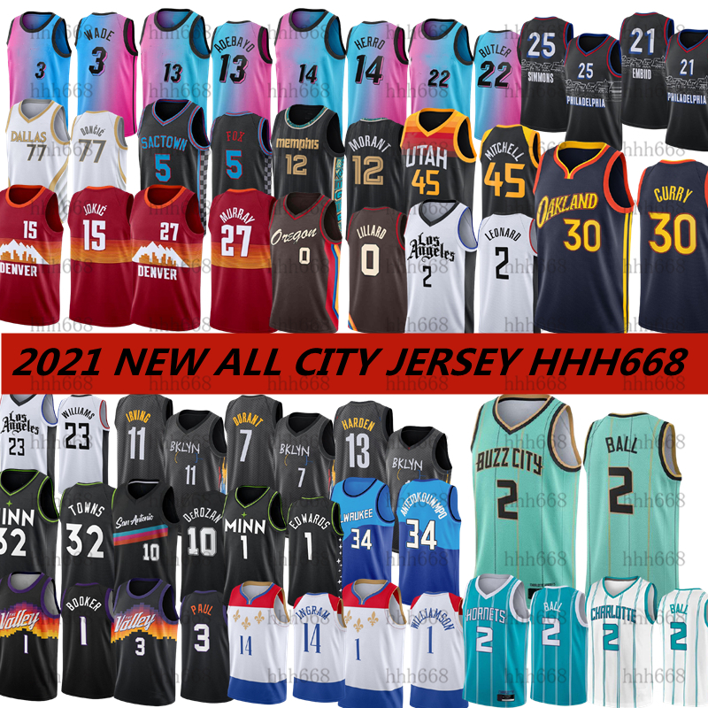 Men 7 Durant 2 Ball 3 Wade 30 Curry 11 Irving 0 Lillard 3 Iverson 21 Embiid 25 Simmons All City Basketball Jersey, Black;red
Men 7 Durant 2 Ball 3 Wade 30 Curry 11 Irving 0 Lillard 3 Iverson 21 Embiid 25 Simmons All City Basketball Jersey, Black;red