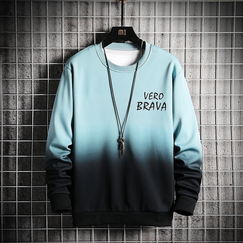 SS Men/Women Harajuku Stitching Hoodies Teenagers Wear Hoodies with a Round Neck 201104