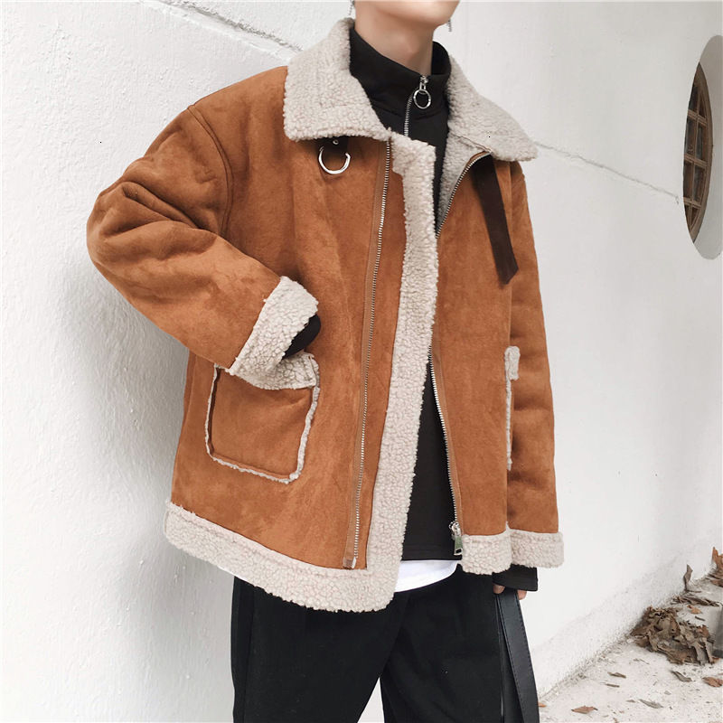 2021 New Men's Winter Rolled Wool Trench Coat Casual Loose Fashion Lamb Cotton-padded Cotton Jacket 2-color Parkas M- 0p4j, Black
2021 New Men's Winter Rolled Wool Trench Coat Casual Loose Fashion Lamb Cotton-padded Cotton Jacket 2-color Parkas M- 0p4j, Black