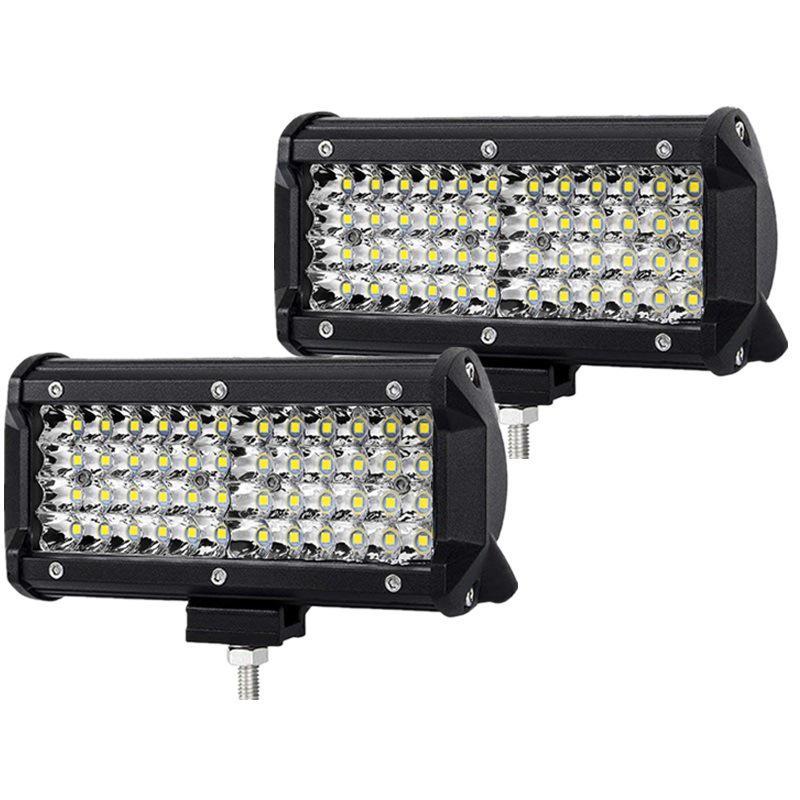 7 Inch Strip Light 144W Work Light Four Rows Spotlight 48pcs LED High Intensity for Off-Road Bar 6000K Super Bright Lamp
7 Inch Strip Light 144W Work Light Four Rows Spotlight 48pcs LED High Intensity for Off-Road Bar 6000K Super Bright Lamp