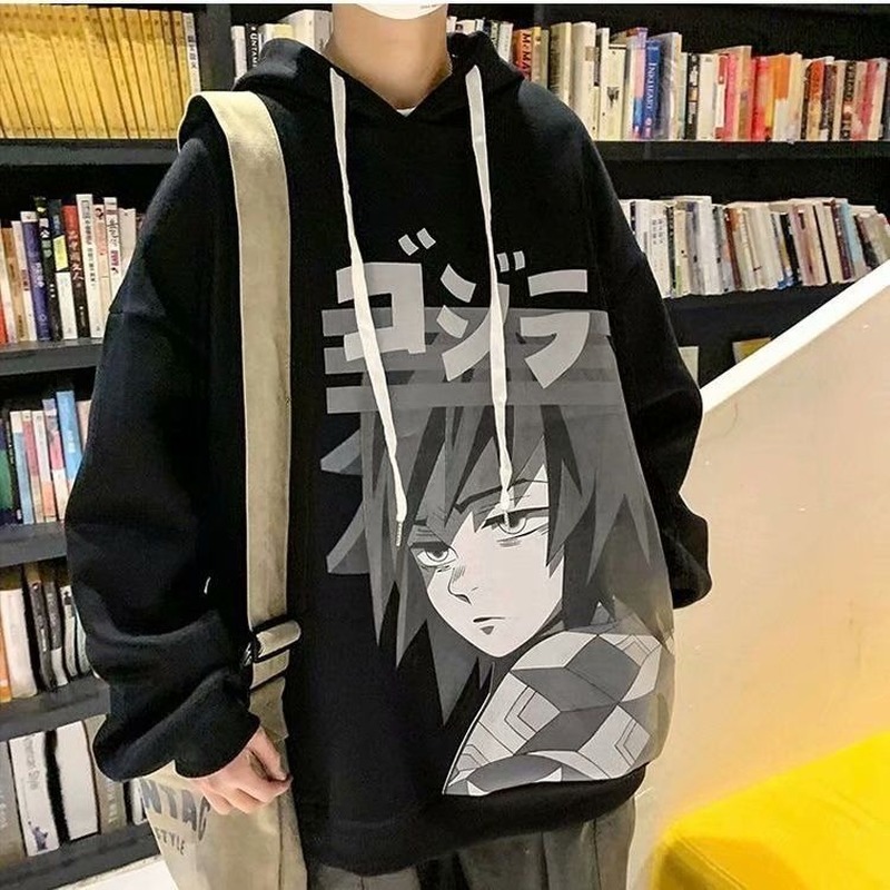 Japan Kimetsu No Yaiba Sweatshirt with Print Anime Hoodie Oversize Long Sleeve Top Anime Streetwear Women 2021 Fashion, Black
Japan Kimetsu No Yaiba Sweatshirt with Print Anime Hoodie Oversize Long Sleeve Top Anime Streetwear Women 2021 Fashion, Black