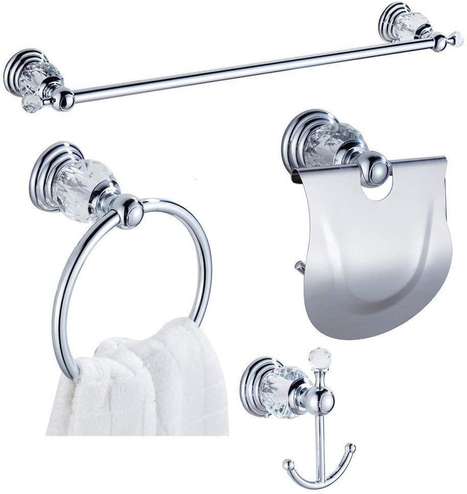 2021 New Clear Crystal Zinc Alloy Material Gold Finish Set of Accessories Bright Wall-mounted Hardware Bathroom Suite Pqng
2021 New Clear Crystal Zinc Alloy Material Gold Finish Set of Accessories Bright Wall-mounted Hardware Bathroom Suite Pqng