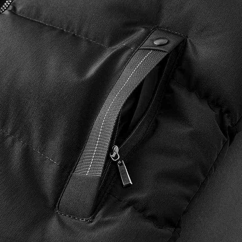 Vests Autumn Sleeveless Jacket Fashion Hat Hooded Warm Vest Winter Waistcoat Men Casual Windbreaker 5Xl 211120