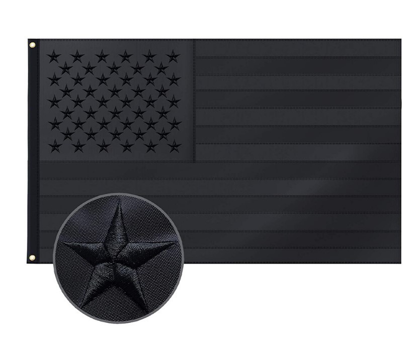 American Black Flag 90*150cm Election Holiday Party Outdoor Oxford Cloth Embroidered Flag Sewing Striped Flag
American Black Flag 90*150cm Election Holiday Party Outdoor Oxford Cloth Embroidered Flag Sewing Striped Flag