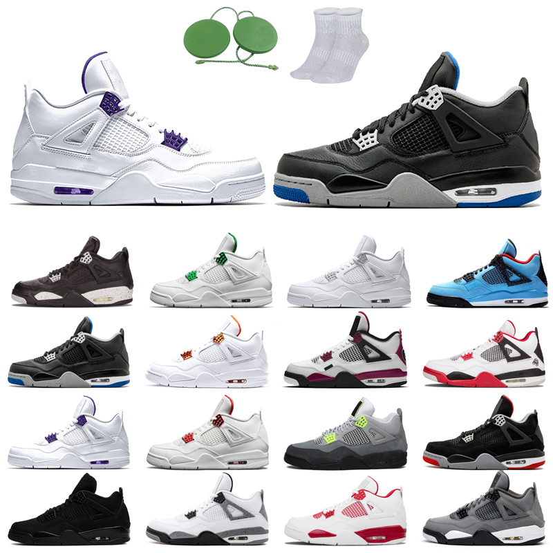 4s man basketball shoes cool fashion color Black Cat court purple University Red Alternate Motorsport orange metallic dark White Cement Grey Fire oreo Pine Sport
4s man basketball shoes cool fashion color Black Cat court purple University Red Alternate Motorsport orange metallic dark White Cement Grey Fire oreo Pine Sport