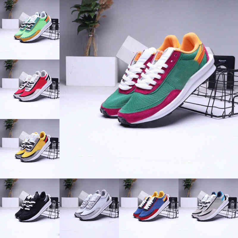 Wholesale 2021 Mens Running Sports Shoes Fashion LDV Waffle Women Waffle Racer Black White Nylon Summit Multi Pine Green Trainers Varsity SNEAKERS Y15, L306
Wholesale 2021 Mens Running Sports Shoes Fashion LDV Waffle Women Waffle Racer Black White Nylon Summit Multi Pine Green Trainers Varsity SNEAKERS Y15, L306