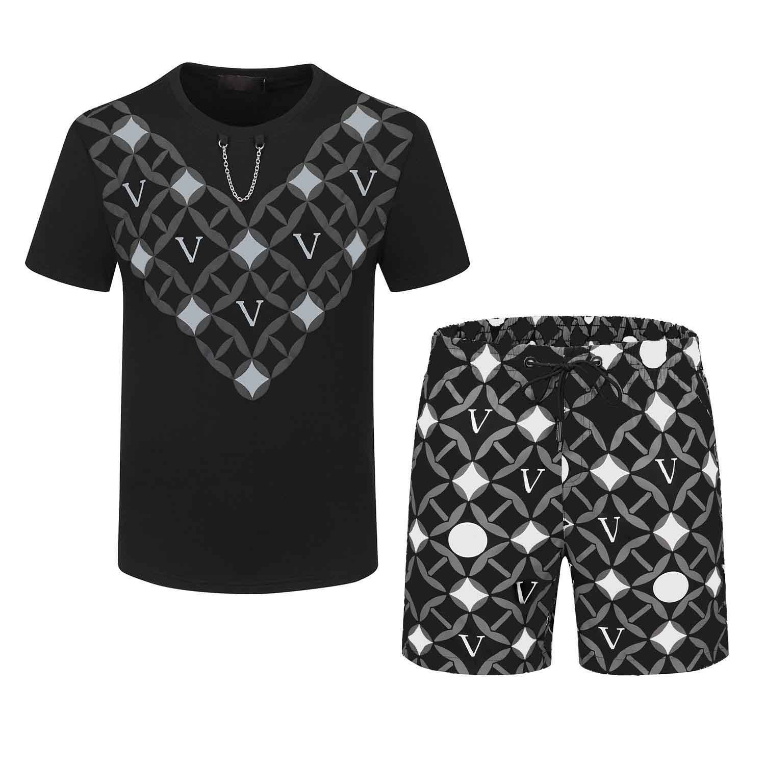 2021 Fashion Mens Tracksuits Set Jogging High Quality Summer T-Shirts Pants 2 Piece Outdoor Sportswear Street Hip Hop Casual Wear Sports Suit
2021 Fashion Mens Tracksuits Set Jogging High Quality Summer T-Shirts Pants 2 Piece Outdoor Sportswear Street Hip Hop Casual Wear Sports Suit