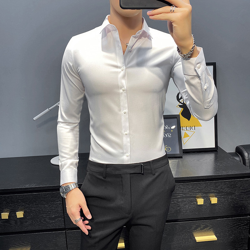 2021 New More Size 7xl 6xl 5xl Male White Fashion Long Sleeve Shirts for Thin Korean Men's Clothing Fit Formal Shirt Rano, Black
2021 New More Size 7xl 6xl 5xl Male White Fashion Long Sleeve Shirts for Thin Korean Men's Clothing Fit Formal Shirt Rano, Black