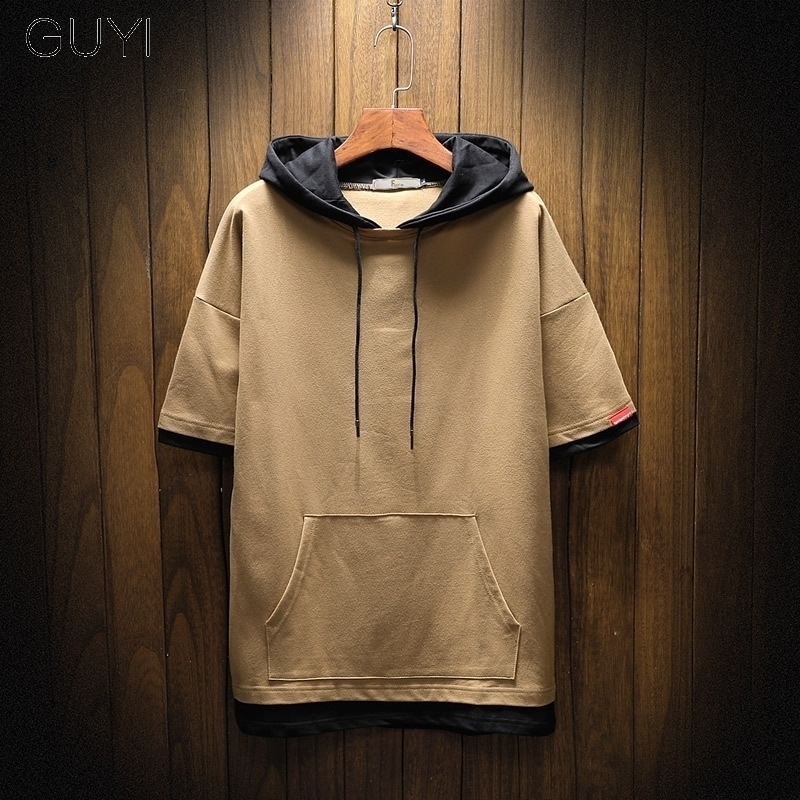 GUYI Patchwork Hoodies Sweatshirts Men Hooded Casual Male Lace up Autumn Hoodies Hip Hop Boy Pullover Pocket Short Sleeve 201113, Gray
GUYI Patchwork Hoodies Sweatshirts Men Hooded Casual Male Lace up Autumn Hoodies Hip Hop Boy Pullover Pocket Short Sleeve 201113, Gray