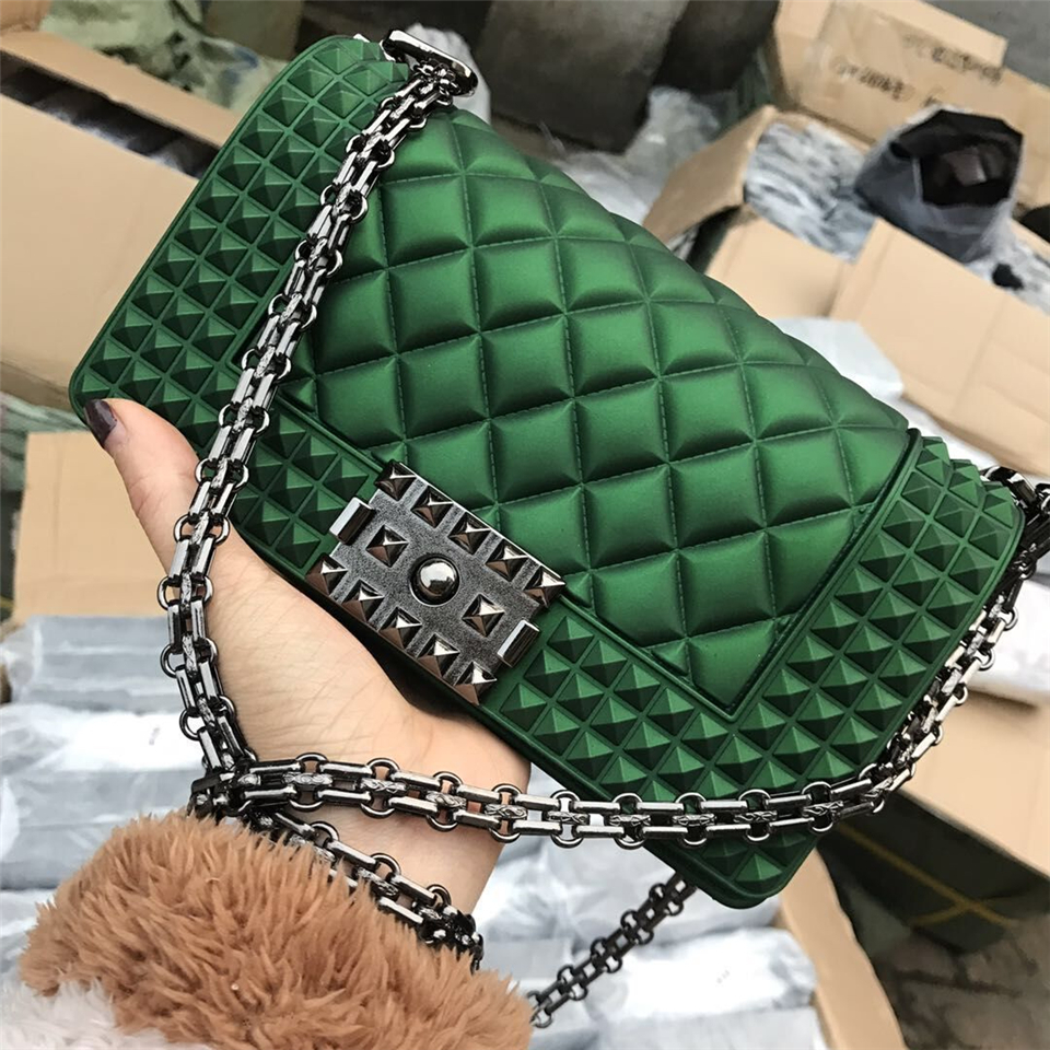 SGARR Fashion Women PVC Messenger Bags High Quality Chain Ladies Handbags Crossbody Bag 2021 Luxury Deisgner Female Shoulder Bag 210302