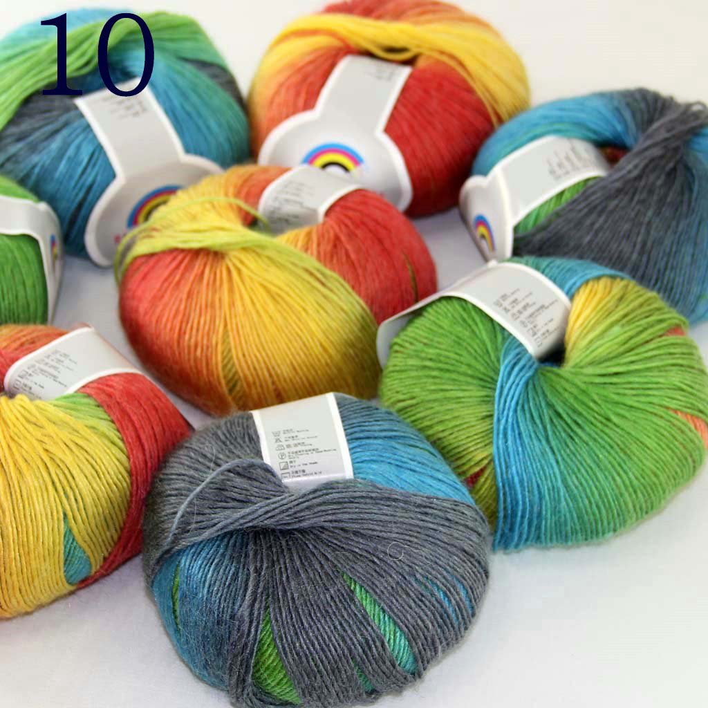 Sale Soft 8ballsX50gr ballCashmere Wool Yarn Colorful Rainbow DIY Wrap Shawl Hand Kniting Gray Blue Yellow Red 524-10-8, Multi-colored
Sale Soft 8ballsX50gr ballCashmere Wool Yarn Colorful Rainbow DIY Wrap Shawl Hand Kniting Gray Blue Yellow Red 524-10-8, Multi-colored